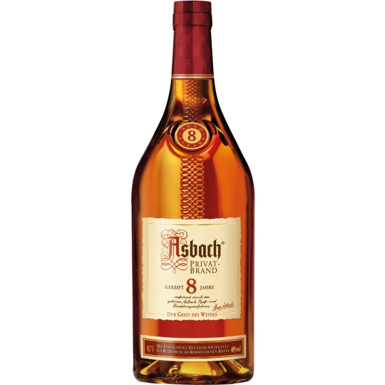 Privatbrand 8 Jahre 38% GP 0,7L